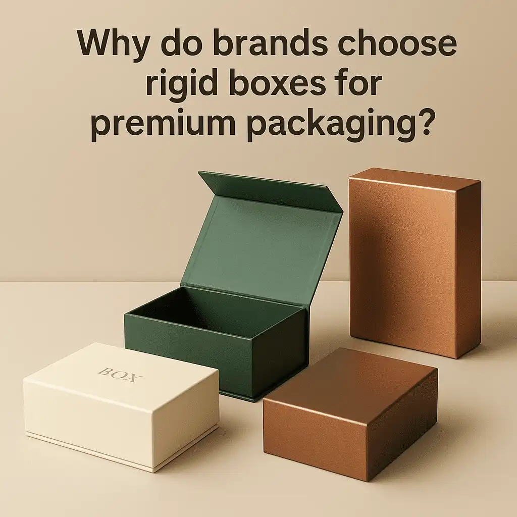 Why do brands choose rigid boxes for premium packaging?